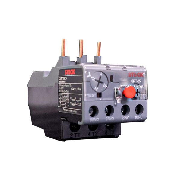 SRT2525 RELÉ TÉRMICO REGULABLE (17~25A), Ue 230V/400V/230V, Ie 1.57A/0.9A/0.14A